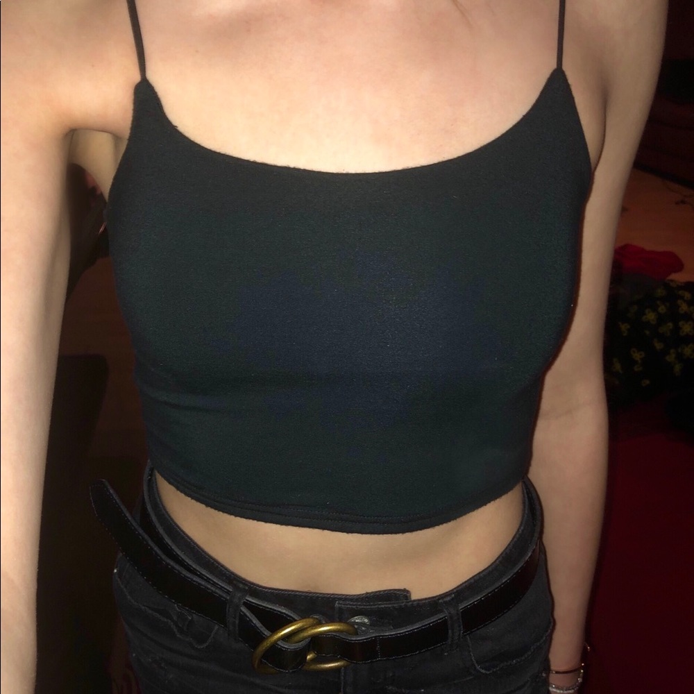 Pacsun Longline Easy Cropped Cami Top